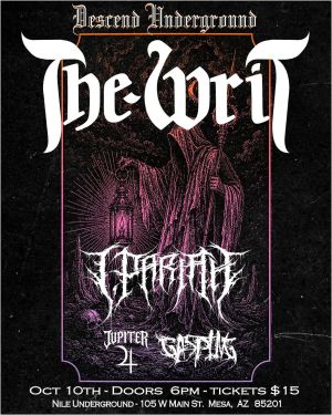 Show flier – October 10, 2026